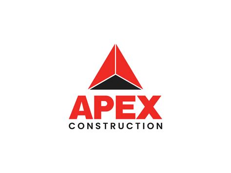 Apex Construction Logo Design Logo Sell Logosansar Com