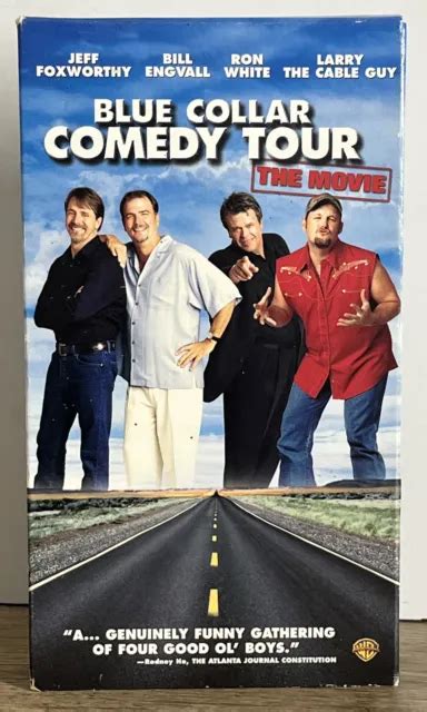 Blue Collar Comedy Tour The Movie Vhs 2003 Foxworthy White Larry The