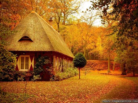 Autumn Houses Wallpapers Wallpaper Cave