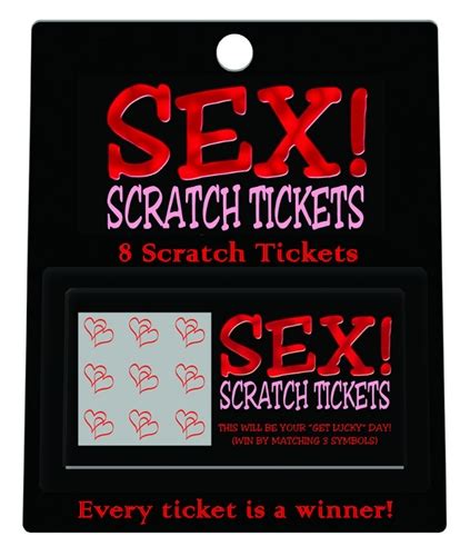 Kg Bgr145 Sex Scratch Tickets Honeys Place