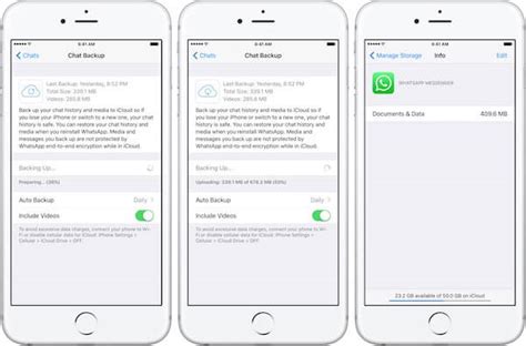 2 Cara Backup Whatsapp iPhone ke iCloud Manual dan Otomatis