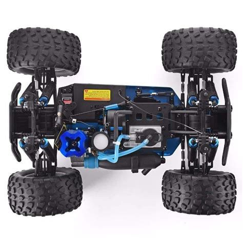 Fast Rc Gas Powered Nitro Car 110 Scale Two Speed Off Road Monster