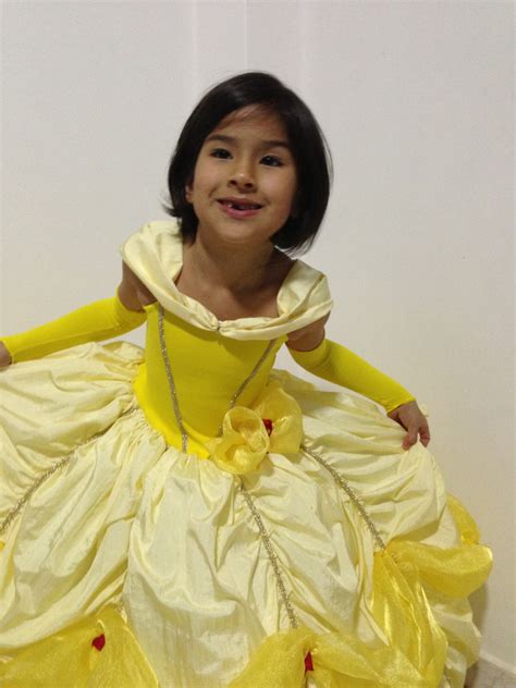 Fantasia Bela Fera Vestido Princesa Amarelo Luxo Crianca Elo7