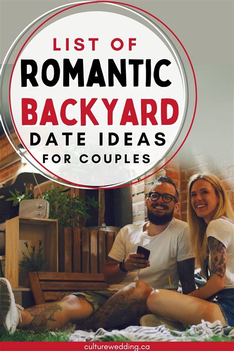 Fun Romantic Backyard Date Night Ideas For Outdoor Lovers