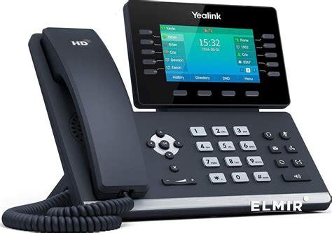 IP-телефон Yealink SIP-T54W купить | ELMIR - цена, отзывы, характеристики