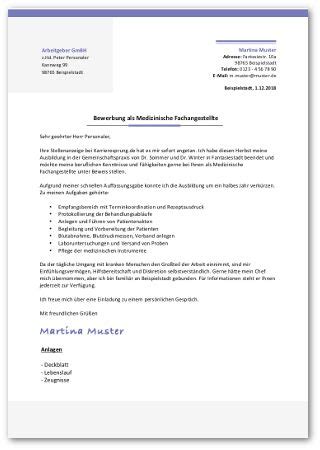 » das motivationsschreiben für die ausbildung « alle wichtigen infos zu ⇒ was sollte das motivationsschreiben wie lang sollte das motivationsschreiben für einen ausbildungsplatz sein? Bewerbung Medizinische Fachangestellte Anschreiben Vorlage Muster Beis… | Anschreiben vorlage ...