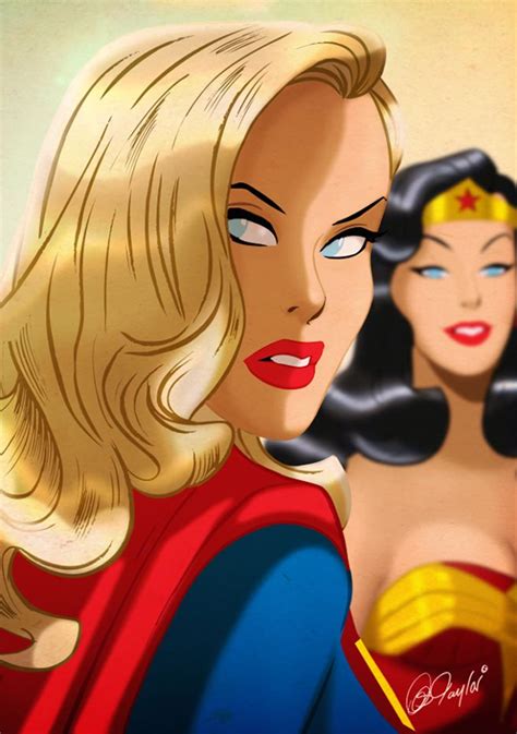 Des Taylors Supergirl And Wonder Woman Comics Love Wonder Woman Art