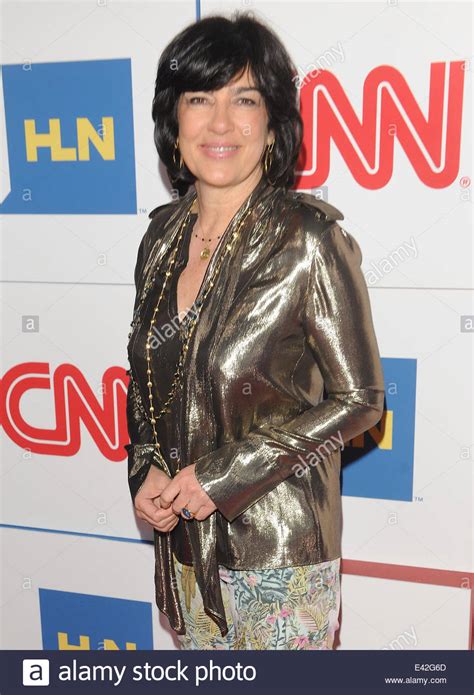 Cnn Worldwide All Star Party At Tca Featuring Christiane Amanpour