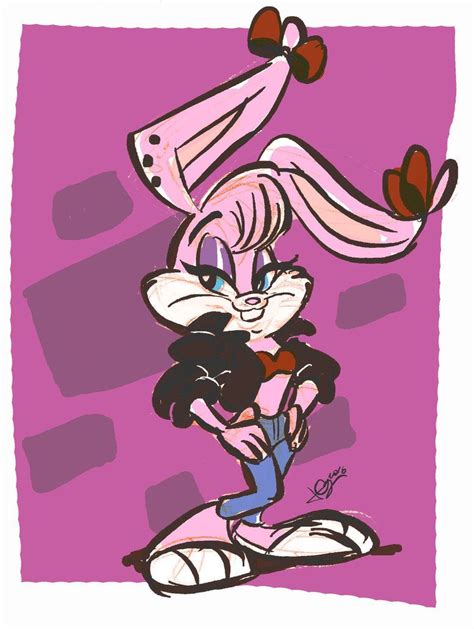 Babs Bunny Tiny Toon Adventures C Amblin Entertainment Warner Bros Animation Dope