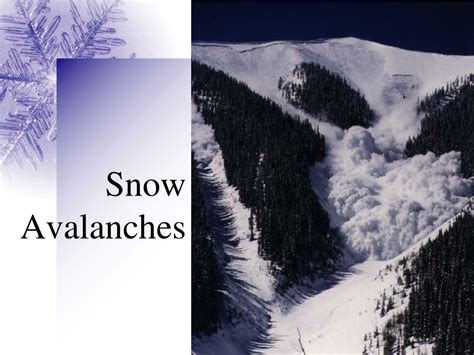 Ppt Snow Avalanches Powerpoint Presentation Free Download Id9166400