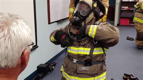 First Day Of Full Bunker Gear Firefighter 1 School Youtube