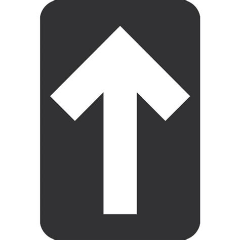 Sign 6 X 4 Directional Arrow Temp Step Adhesive Back Black Gopher