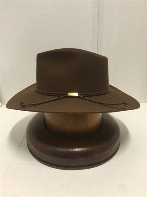 6x Stetson Hat Beaver Fur Carson Acorn El Nuevo Rancho Grande