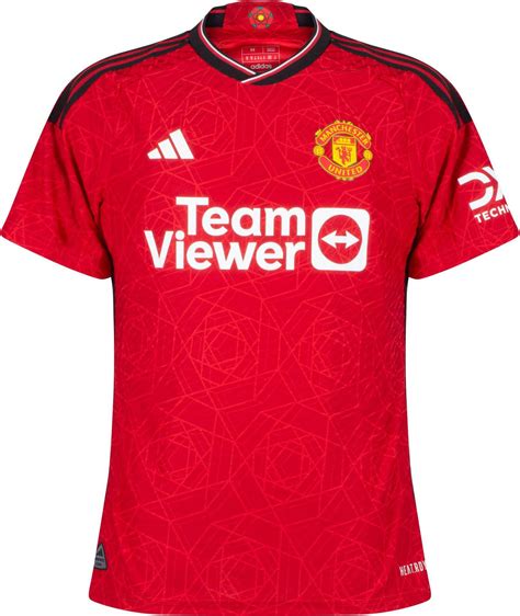 Adidas Manchester United Home Authentic Shirt 2023 24 Pris