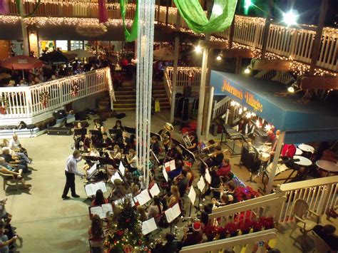 The Port Charlotte Wind Orchestra Performs During Christmas At