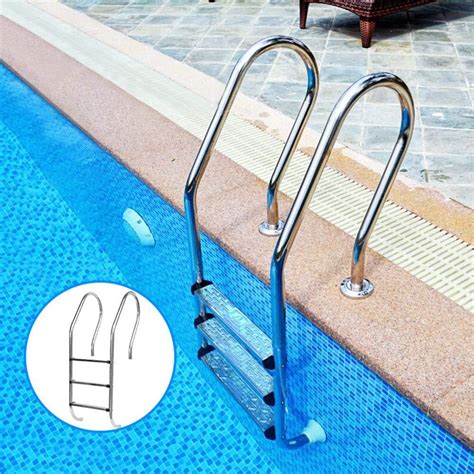 Swimming Pool Ladder Steps Stainless Steel Replace Grandado