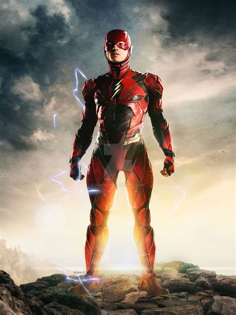 Justice League The Flash By Goxiii On Deviantart Justice League Dc