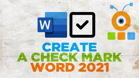 How To Create A Check Mark In Word 2021 YouTube