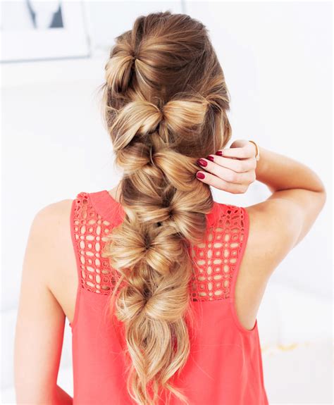 Braided hairstyles black hair via thirstyroots.com. How to Make a Bohemian Bow Braid - Project FairyTale