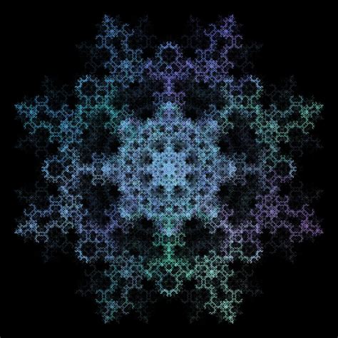 Octagonal Star Fractal Digital Art By Thomas Pendock Pixels