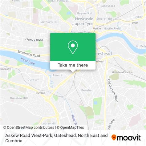 How To Get To Askew Road West Park Gateshead By Bus Or Underground