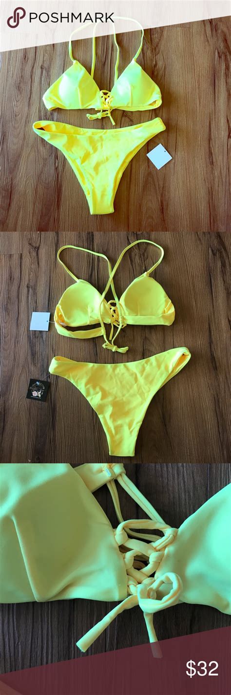 Bright Yellow Bikini Yellow Bikini Bikinis Clothes Design My Xxx Hot Girl