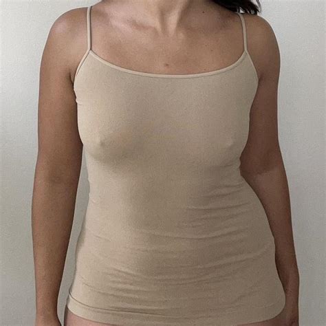 Long Undershirt Nude M Depop