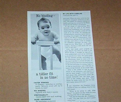 1966 Vintage Ad Curity Diapers Cute Diaper Baby Kendall Magazine
