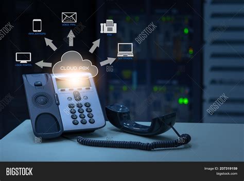 Ip Telephony Cloud Pbx Image And Photo Free Trial Bigstock