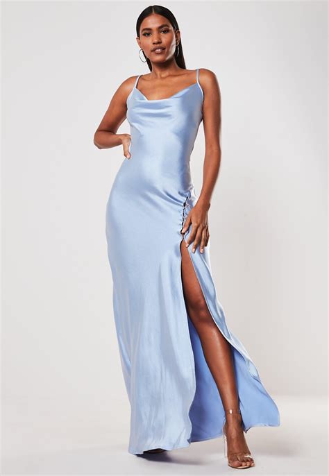21 Cheap Silky Blue Dresses A 151