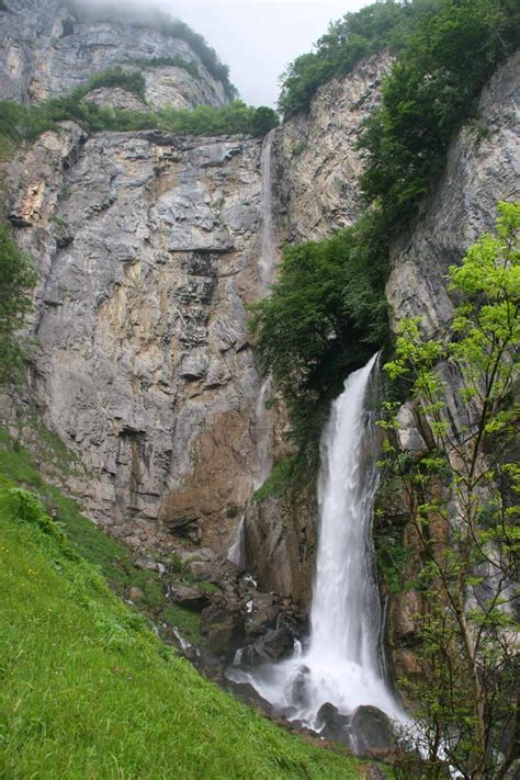 Seerenbach Falls The Tallest Waterfall In Switzerland