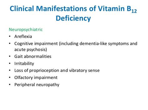 Peripheral Neuropathy Treatment With Vitamin B12 Vitamin B12 And