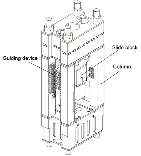 The Structure Of Hydraulic Press Download Scientific Diagram