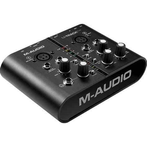 M Audio M Track Plus Usb Audiomidi Interface Mtrack Plus Bandh