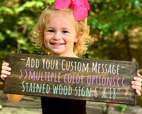 Custom Sign Wood Signs Custom Custom Wood Sign Personalized Etsy