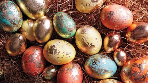 I think throwing in some ice cubes really help. Decorating Easter Eggs | Martha Stewart