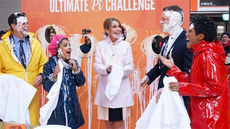 TODAY Show anchors get creamed in pie free-for-all on the TODAY plaza - TODAY.com