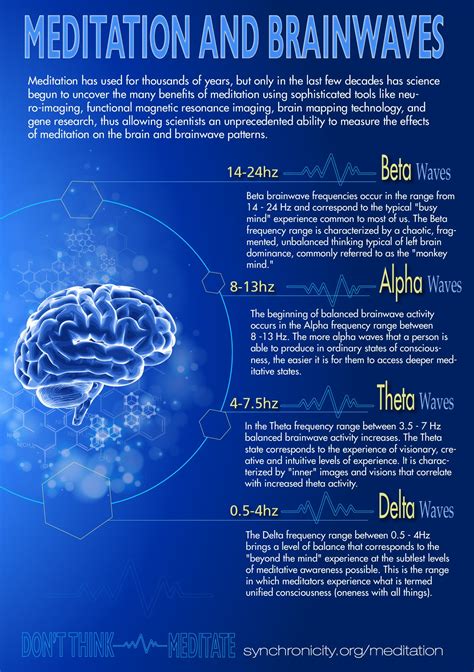 Free Infographic Meditation And Its Effects On Brainwaves Meditation