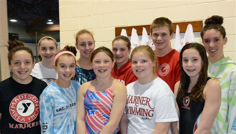 Madison Area Ymca Mariners Swim Team Qualify For Junior Olympics