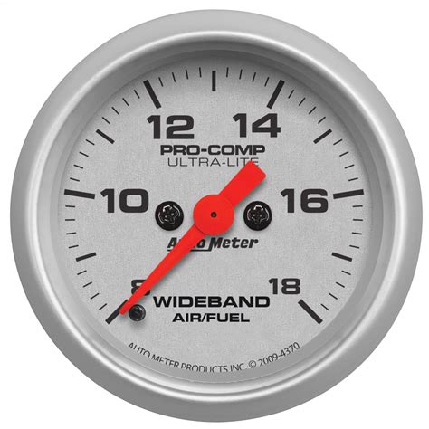 AUTOMETER Wideband Air Fuel Ratio AFR Gauge Analogue 2 1 16 8 1 18 1