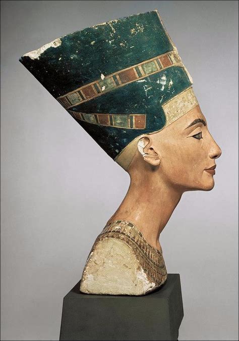 Arte Clásico Escultura El Busto De Nefertiti