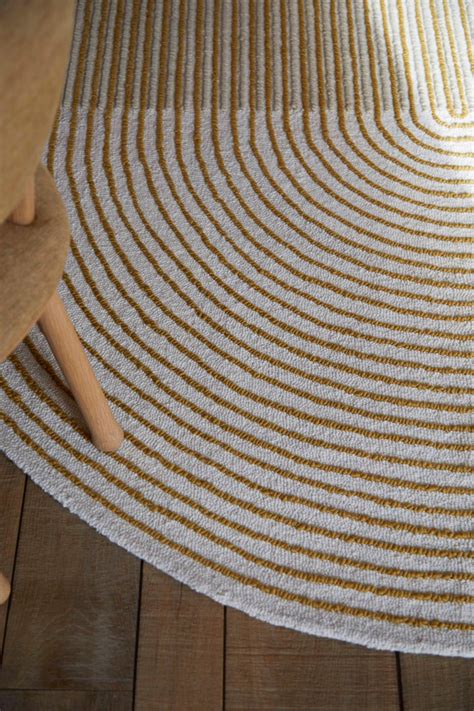View our extensive range of designer rugs online. GAN Hand Tufted Ply Rug in Yellow by MUT Design For Sale ...