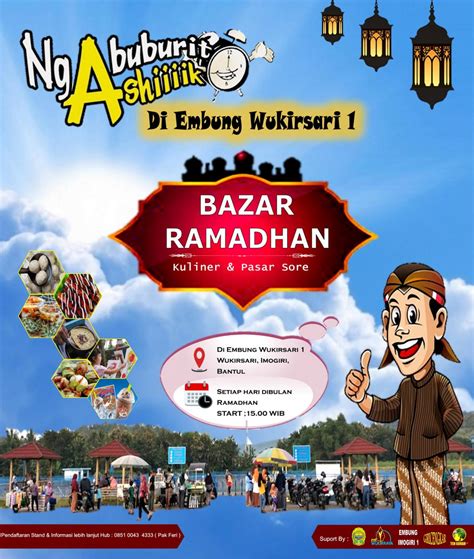 Bazaar Ramadhan Embung Wukirsari I 2022 Website Kalurahan Wukirsari