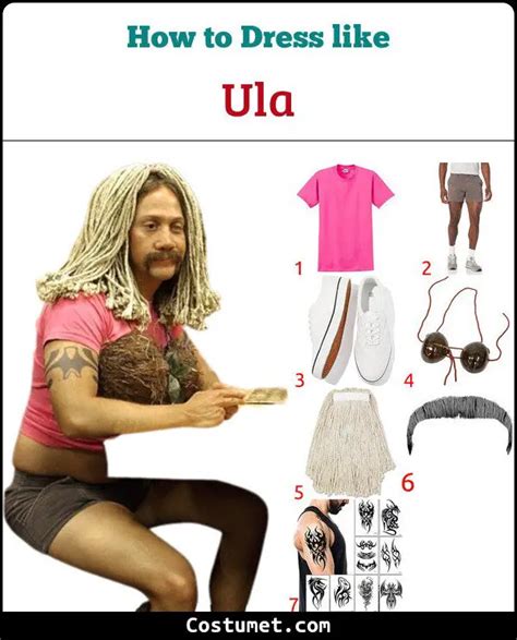 Ula 50 First Dates Costume For Cosplay And Halloween