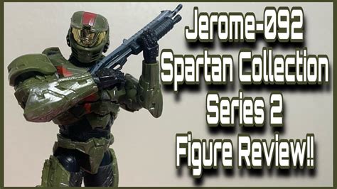 Halo Spartan Collection Wave 2 Halo Wars Jerome 092 Figure Review