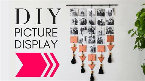 It's not the only reason. DIY Hanging Picture Display , Photo Wall Decor DIY, DIY ...