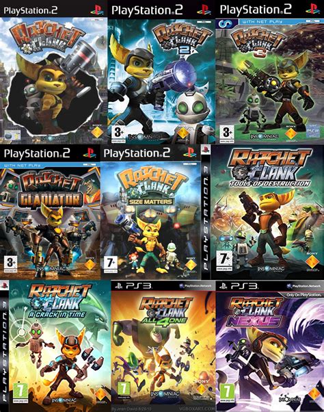 The Best Ratchet And Clank Games By Bandidude On Deviantart