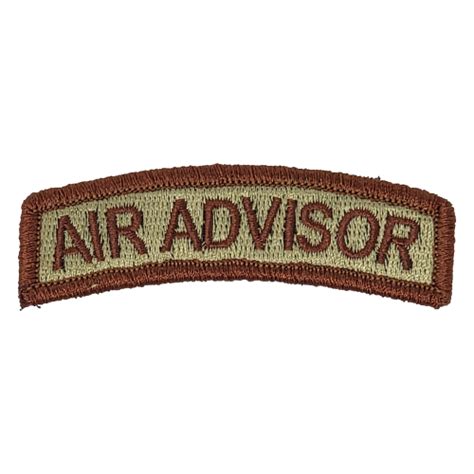 Air Advisor Duty Identifier Tab Usaf Ocp Patch