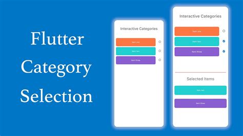 Select Multiple Items In Listview On Click Tap In Flutter With Getx