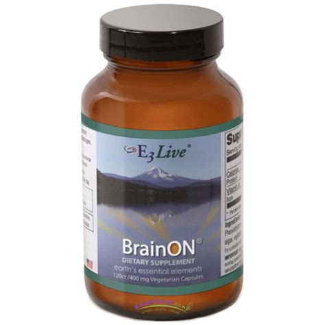 E3live Brainon Capsules On Sale Earthturns®